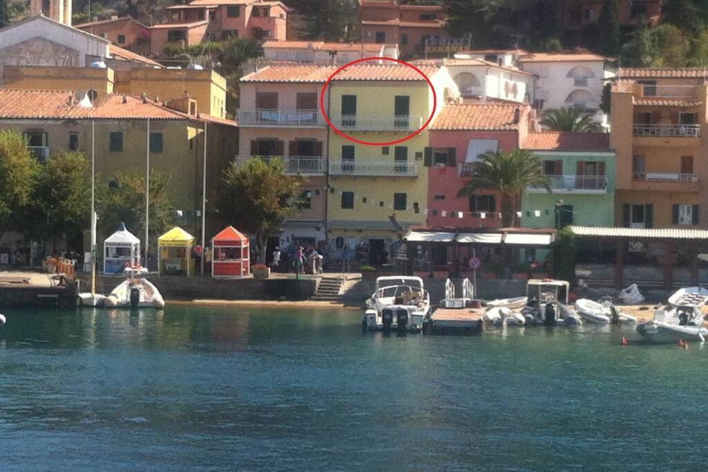 La Casa Di Principino Leilighet Giglio Porto Eksteriør bilde